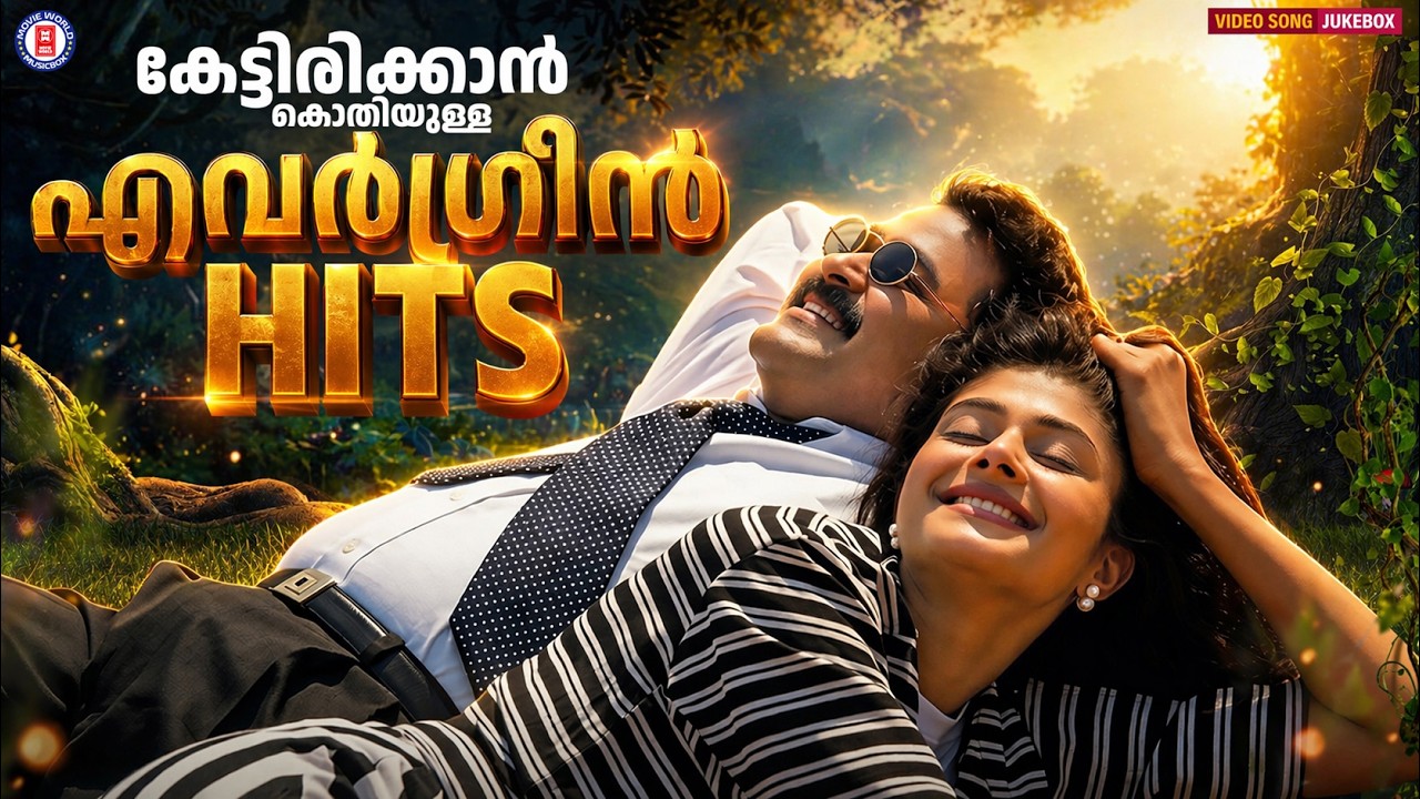 ഒരിക്കലും മടുക്കാത്ത മലയാളത്തിന്റെ നിത്യഹരിത ഗാനങ്ങൾ 🎶✨ | Evergreen Hits Malayalam