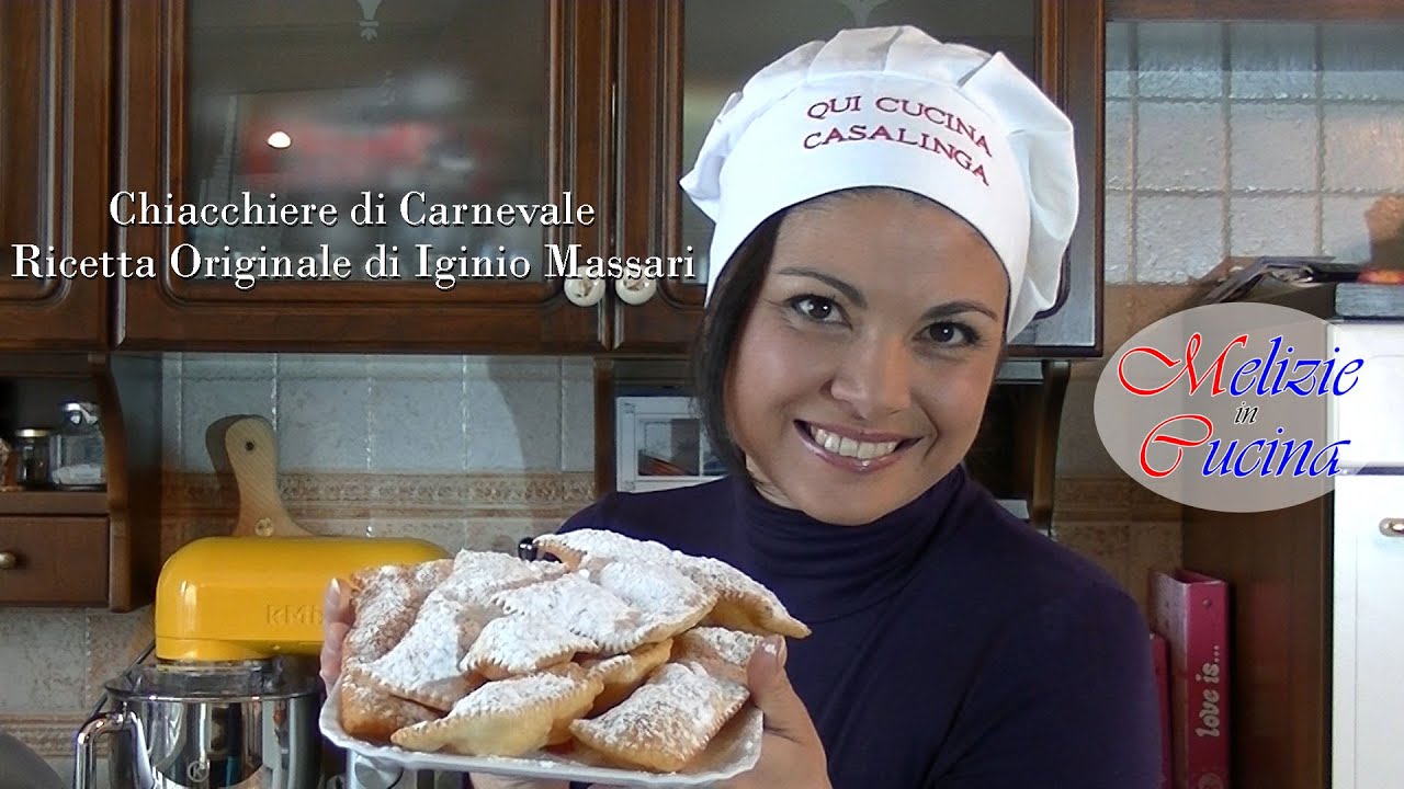 Chiacchiere di Carnevale - Ricetta Originale di Iginio Massari
