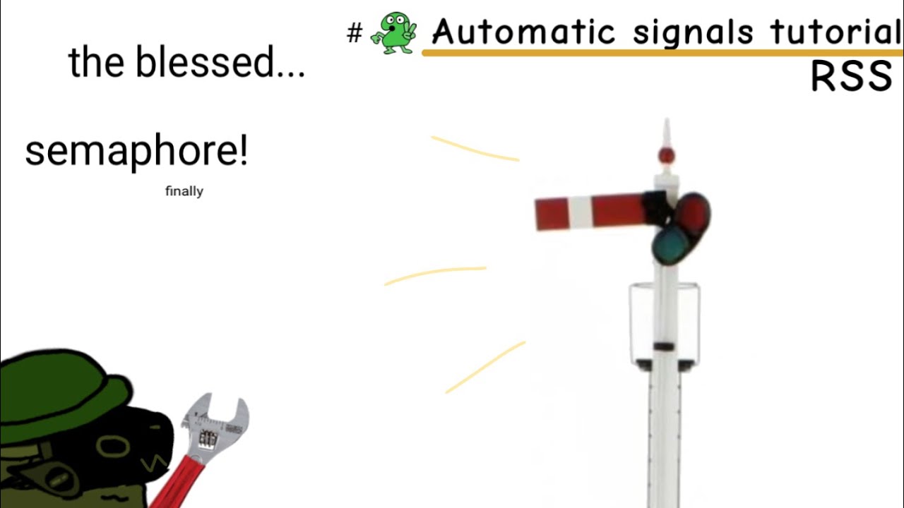 How to make automatic semaphore signals | Ro scale sandbox EP2