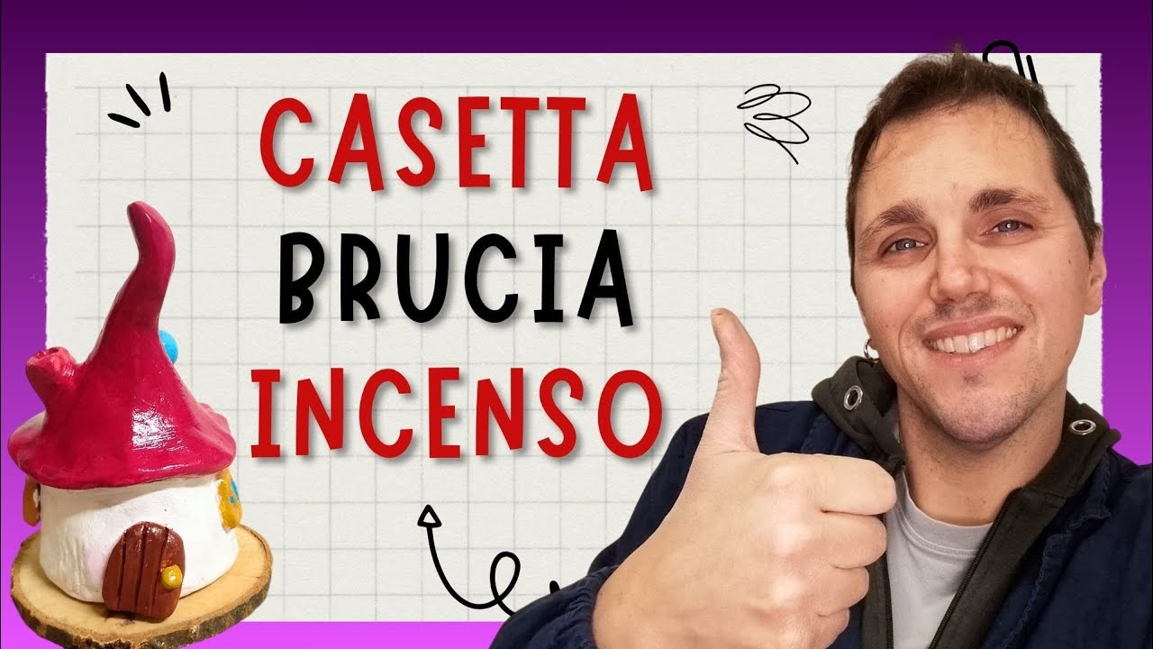Realizza la tua CASETTA BRUCIA INCENSO perfetta!