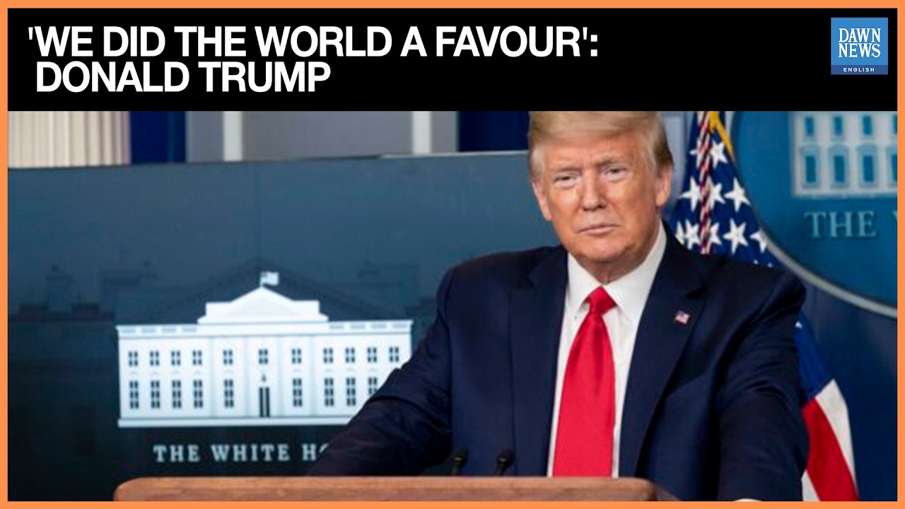 “We Did the World a Favour,” Says Donald Trump On Iran Strikes | Dawn News English