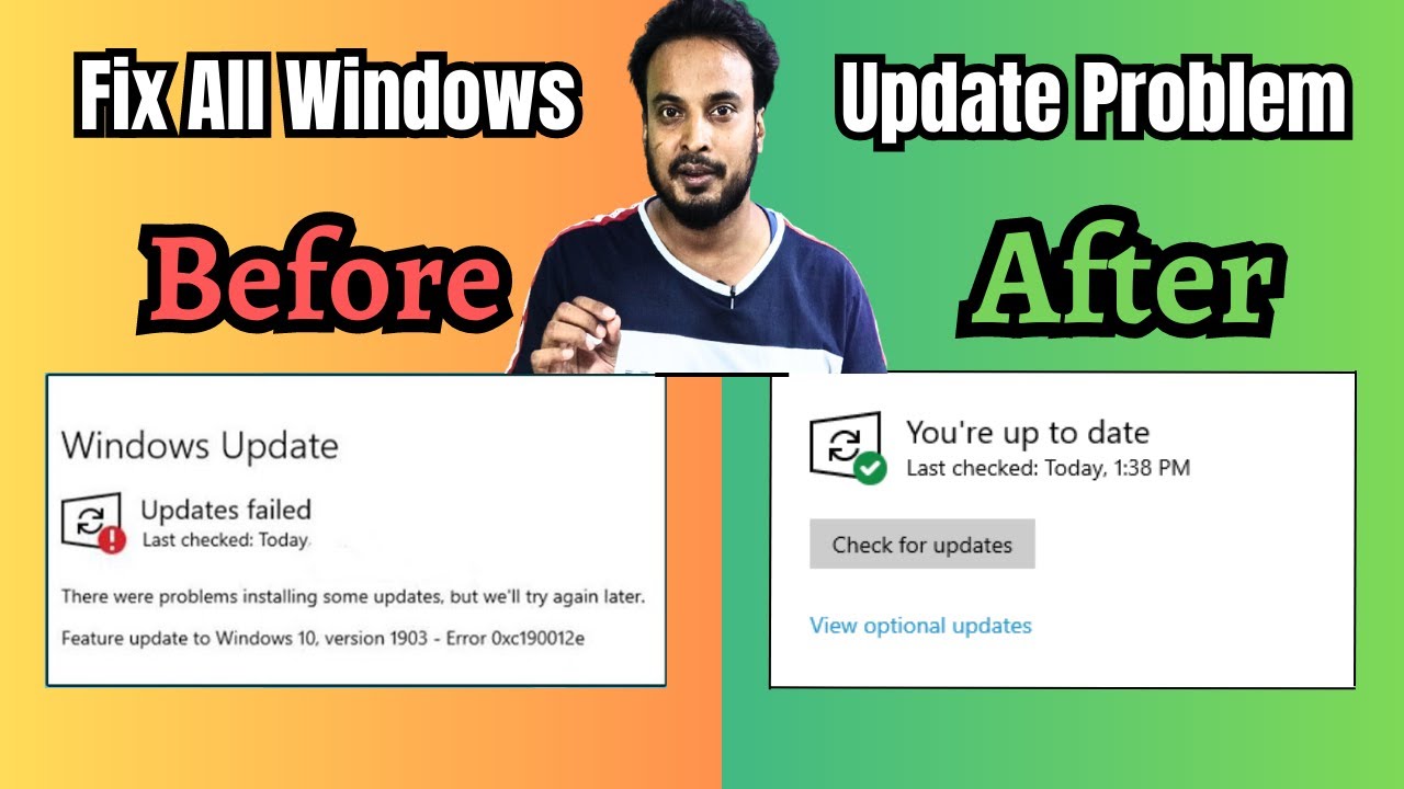 Fix All Windows Update Error Problems in Windows 11/10 (2025) Hindi