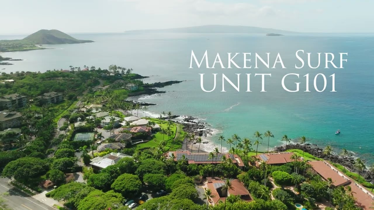 Makena Surf Maui G-101 -  Beautiful Oceanfront Ground Floor Unit in Makena