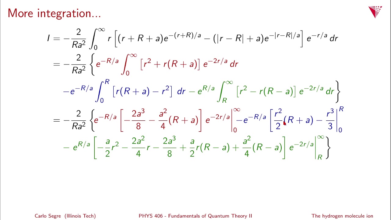 8.04 The hydrogen molecule ion