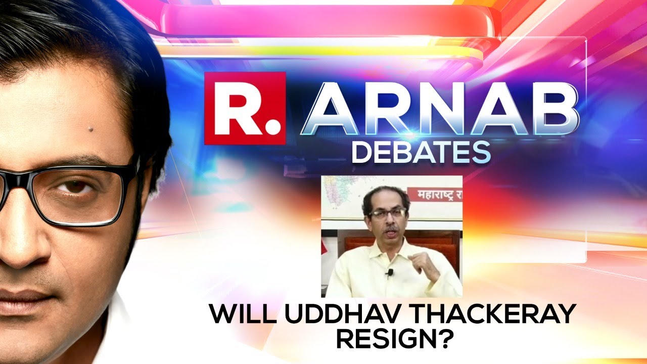 MVA On Verge Of Collapse, Will Eknath Shinde Forge Alliance With BJP? | Arnab Debates