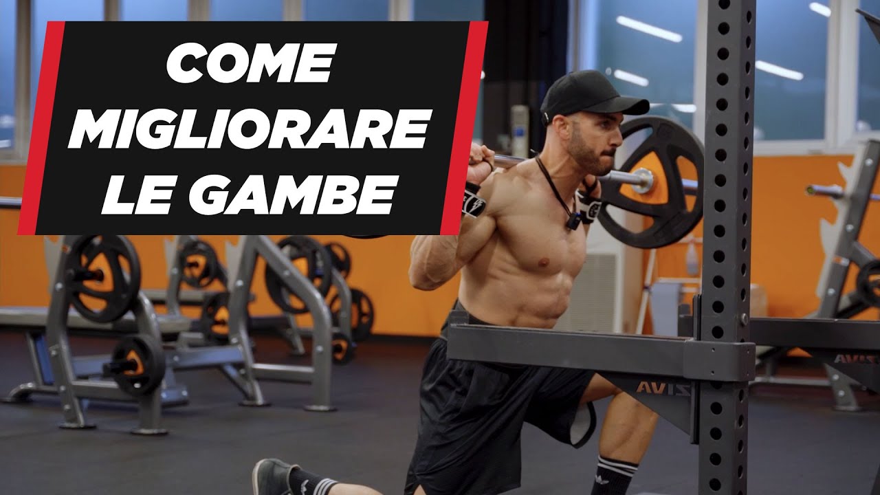 Come MIGLIORARE le GAMBE - Routine con il metodo invictus