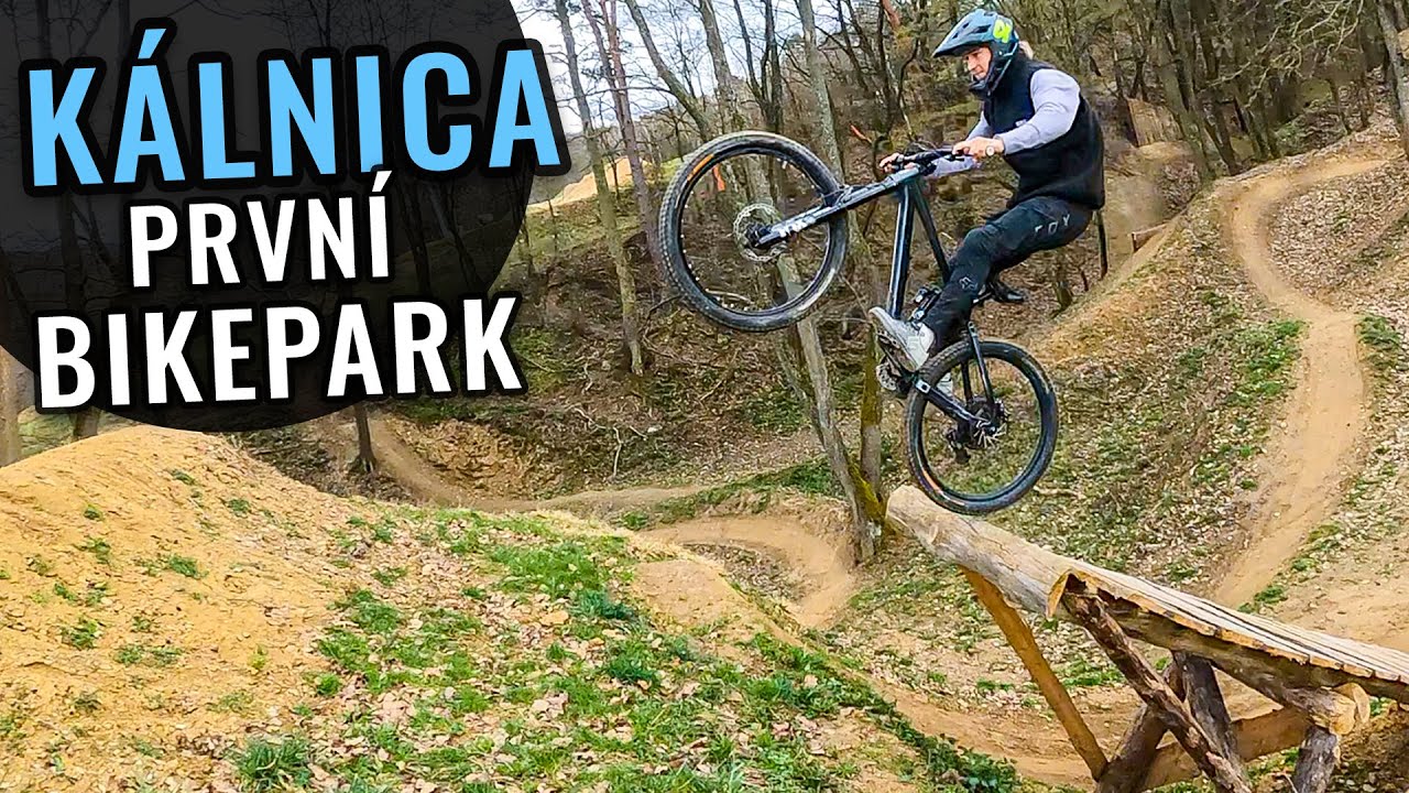 BIKEPARK KÁLNICA OTEVŘEL! NOVINKY NA TRATÍCH A CRASHE!