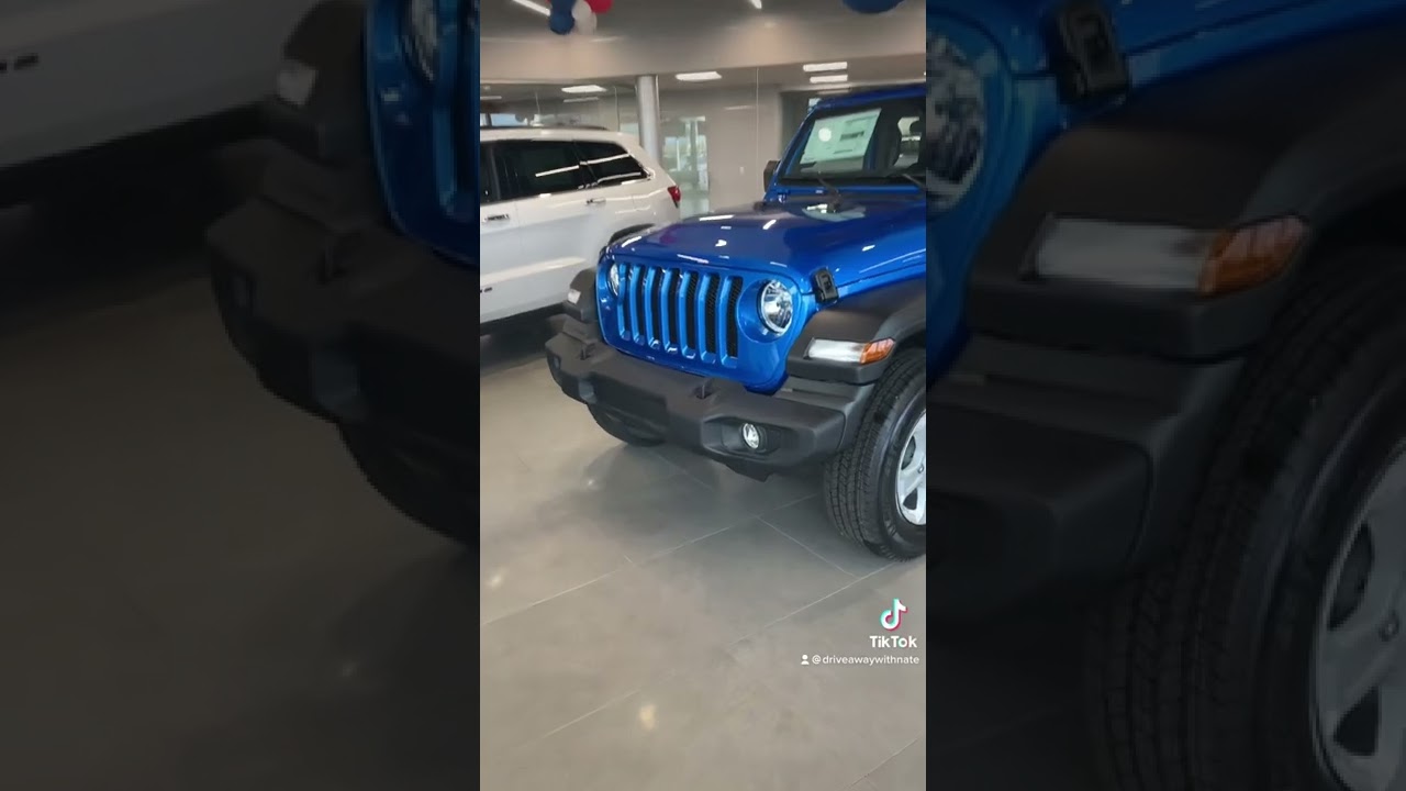 Jeep Wrangler in Hydro Blue!!!