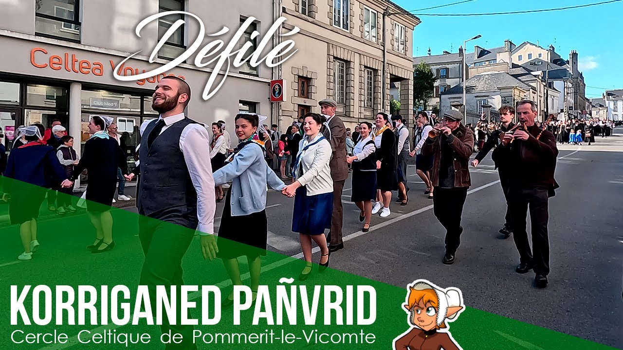 Korriganed Pañvrid - Tradi'Deiz 2024 - Défilé (extrait)