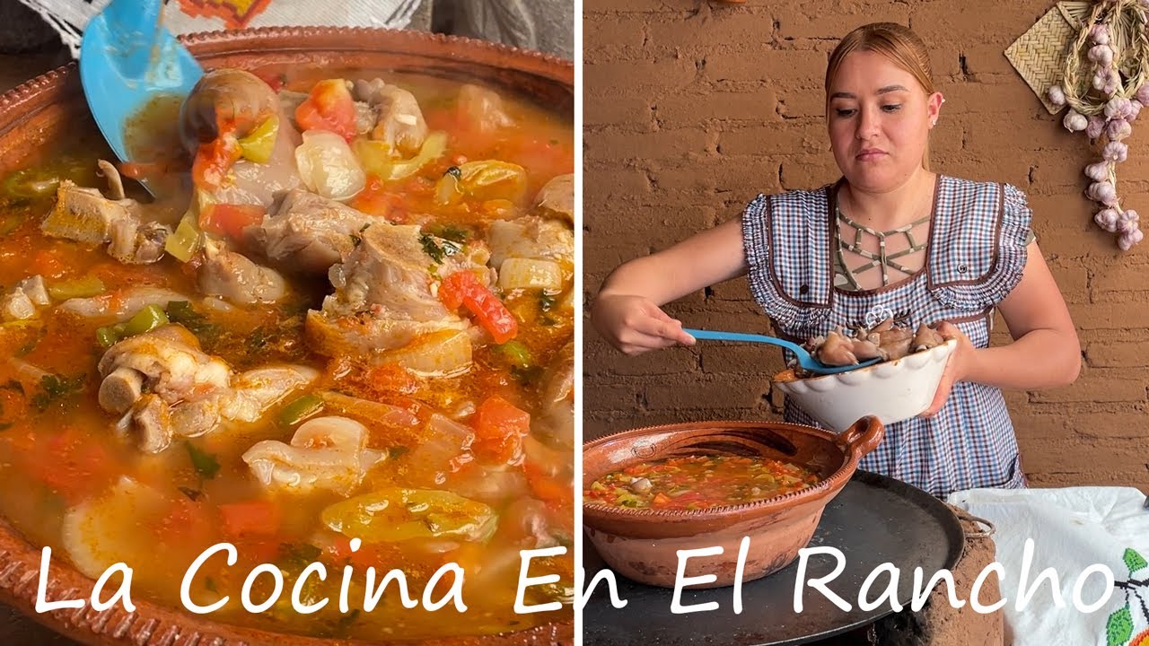 Patitas De Puerco A La Mexicana La Cocina En El Rancho