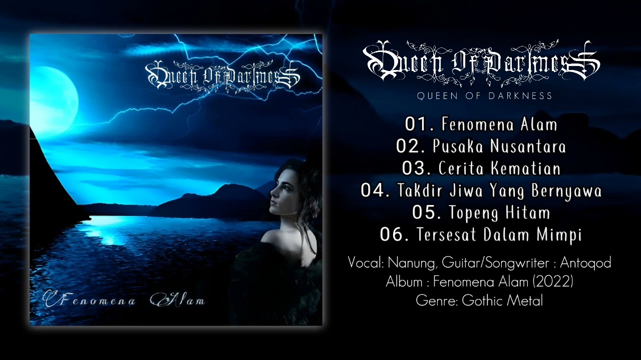 QUEEN OF DARKNESS Full Album (Official Gothic Metal)
