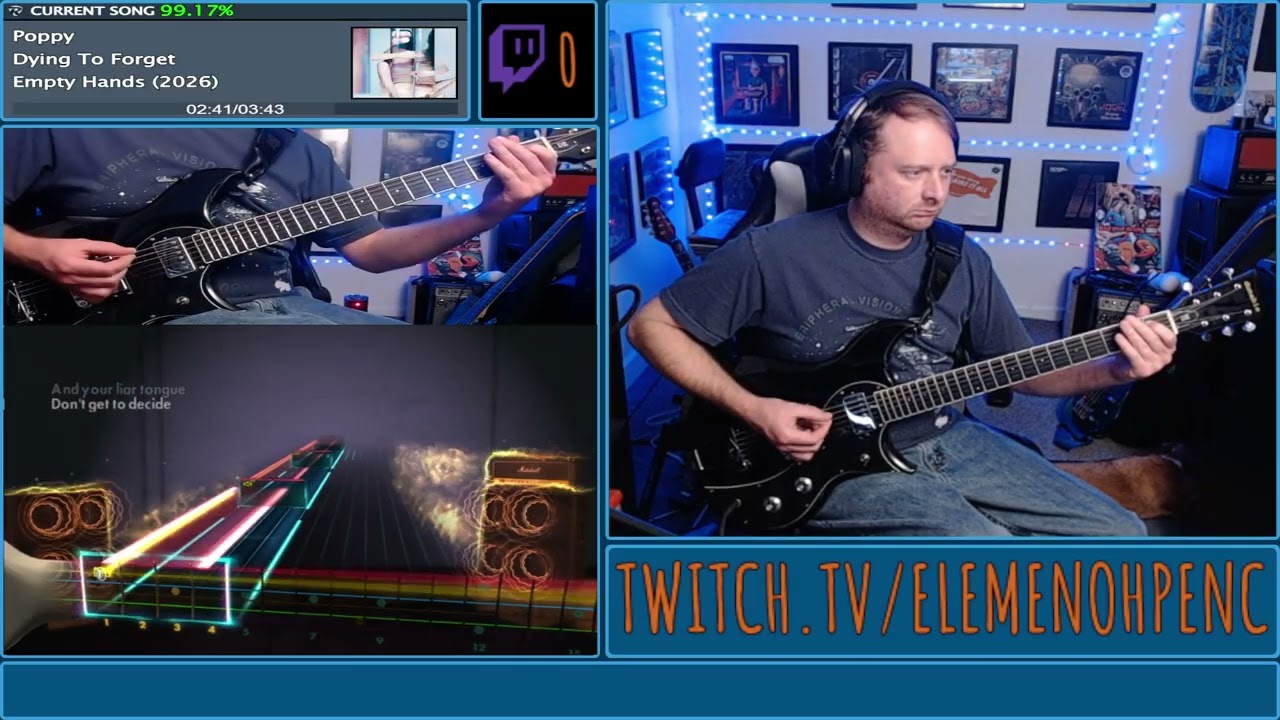 [ROCKSMITH CDLC] Poppy - Dying To Forget (Lead 98.72%)