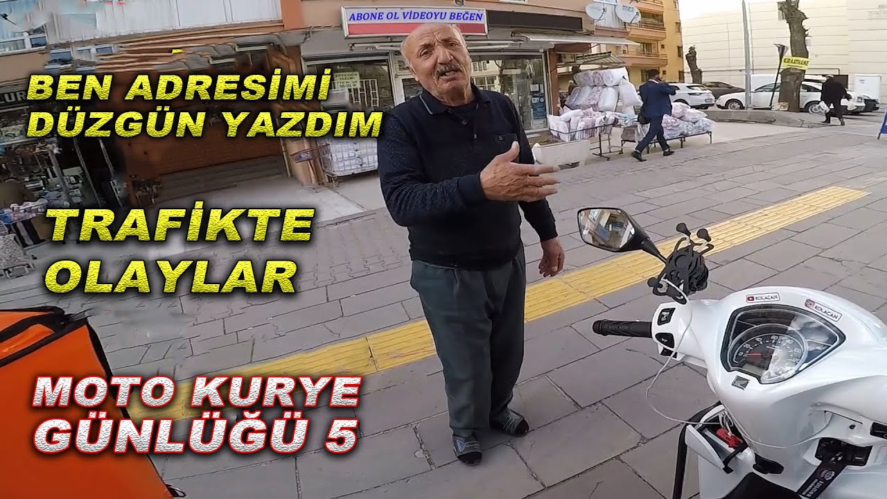 Moto kuryenin çilesi adres bilmeyenler | Asansörsüz binalara | Moto kurye günlüğü 5