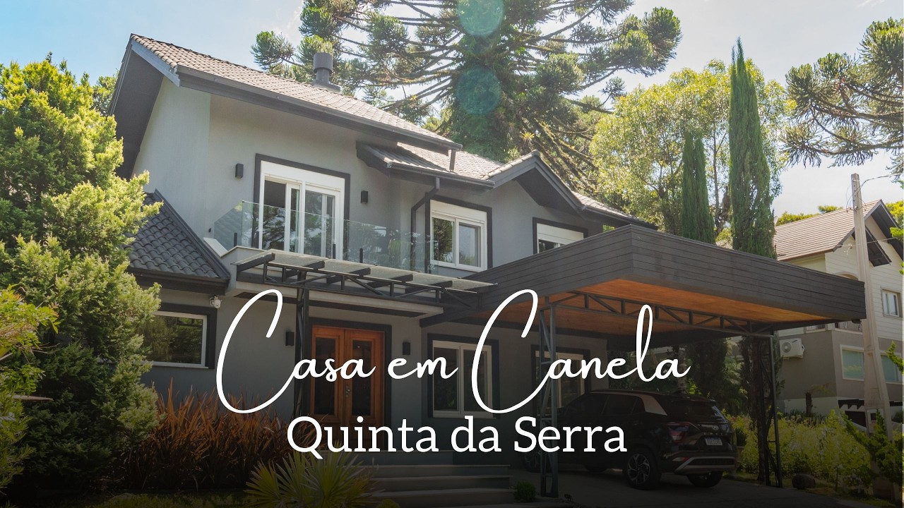 LINDA RESIDÊNCIA NO QUINTA DA SERRA | CANELA-RS