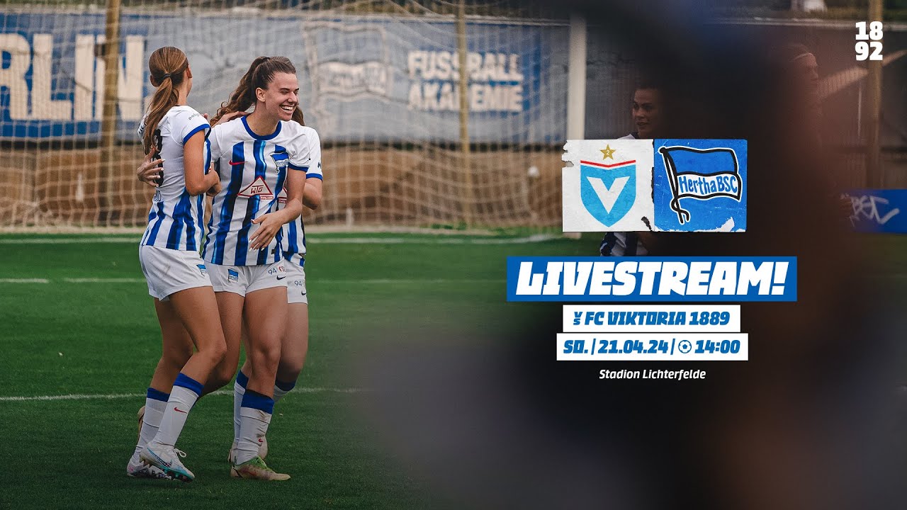 RE-LIVE: FC Viktoria 1889 vs. Hertha BSC | Frauen-Regionalliga Nordost