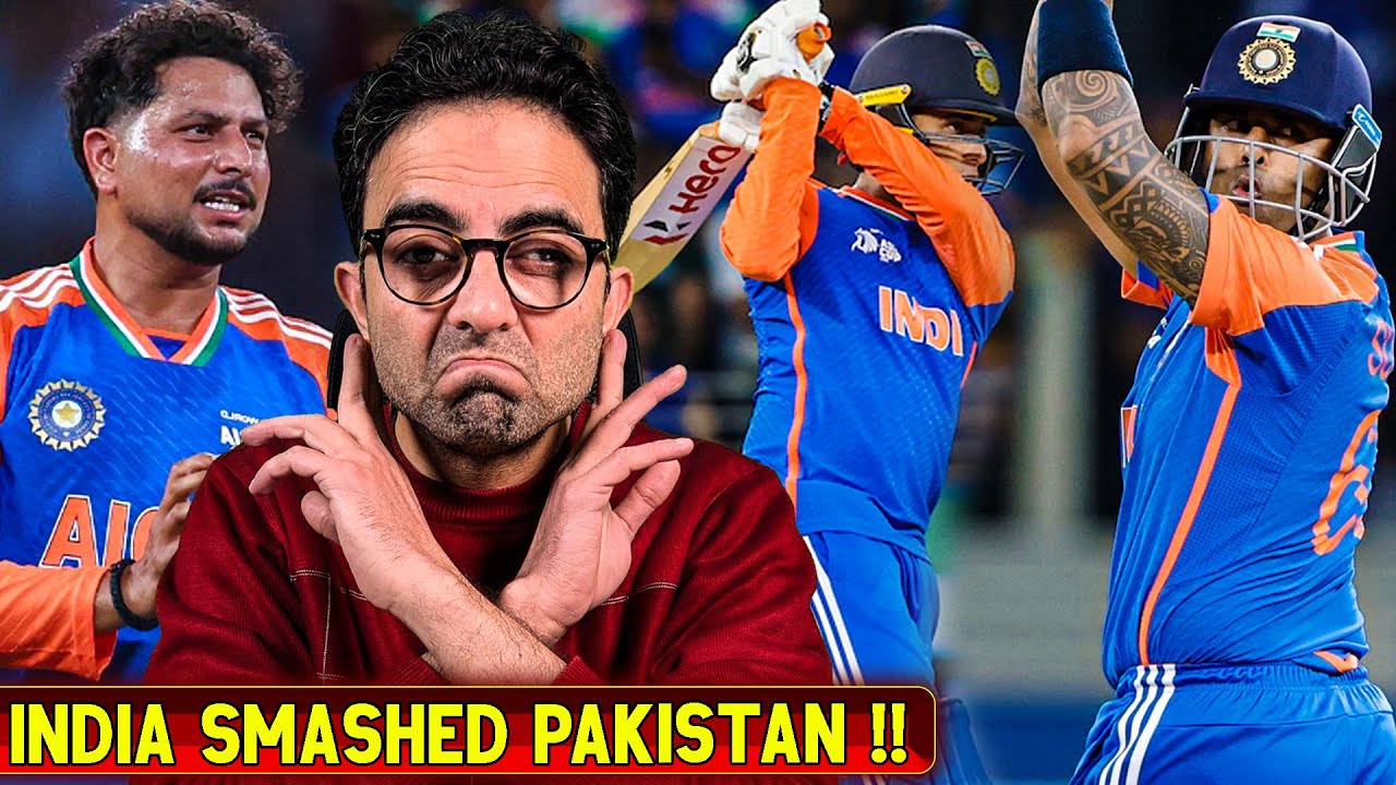 India Crush Pakistan in One-Sided Win; Kuldeep Yadav Named Player of the Match!