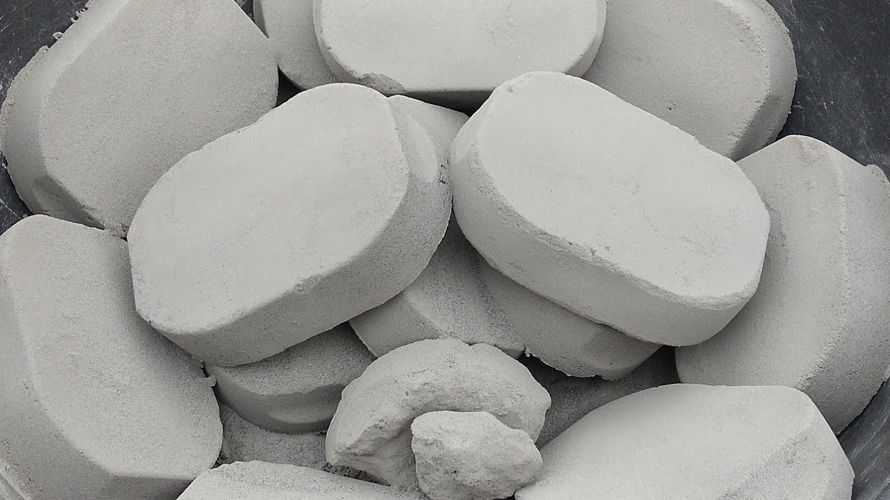 Pure Cement Tutorial ASMR || How to make pure cement soft dusty 🤤blocks (requested video)