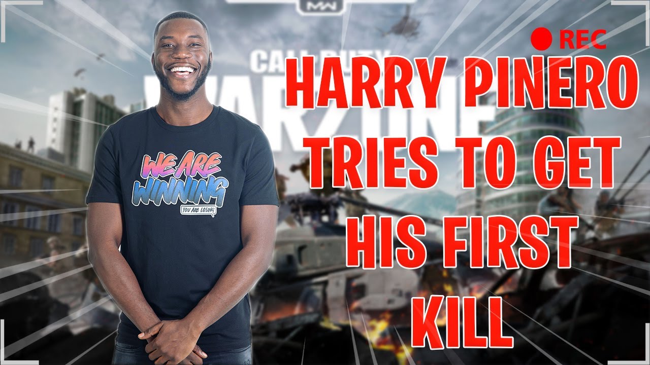 Harry Pinero Plays Call Of Duty Cold War Warzone With Filly | Tries To Get His First Kill