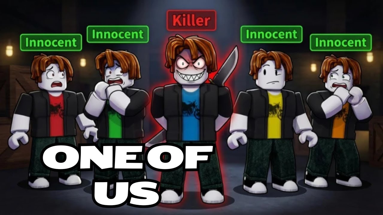 ONE OF US Roblox – Outsmarting The Killer! Can I Escape the Map?!