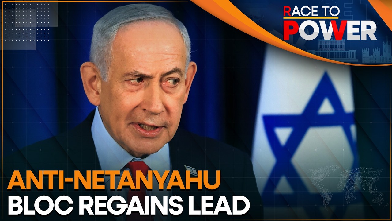 Polls Show Anti-Netanyahu Bloc Gains Lead, but Falls Short of Majority | WION Race to Power