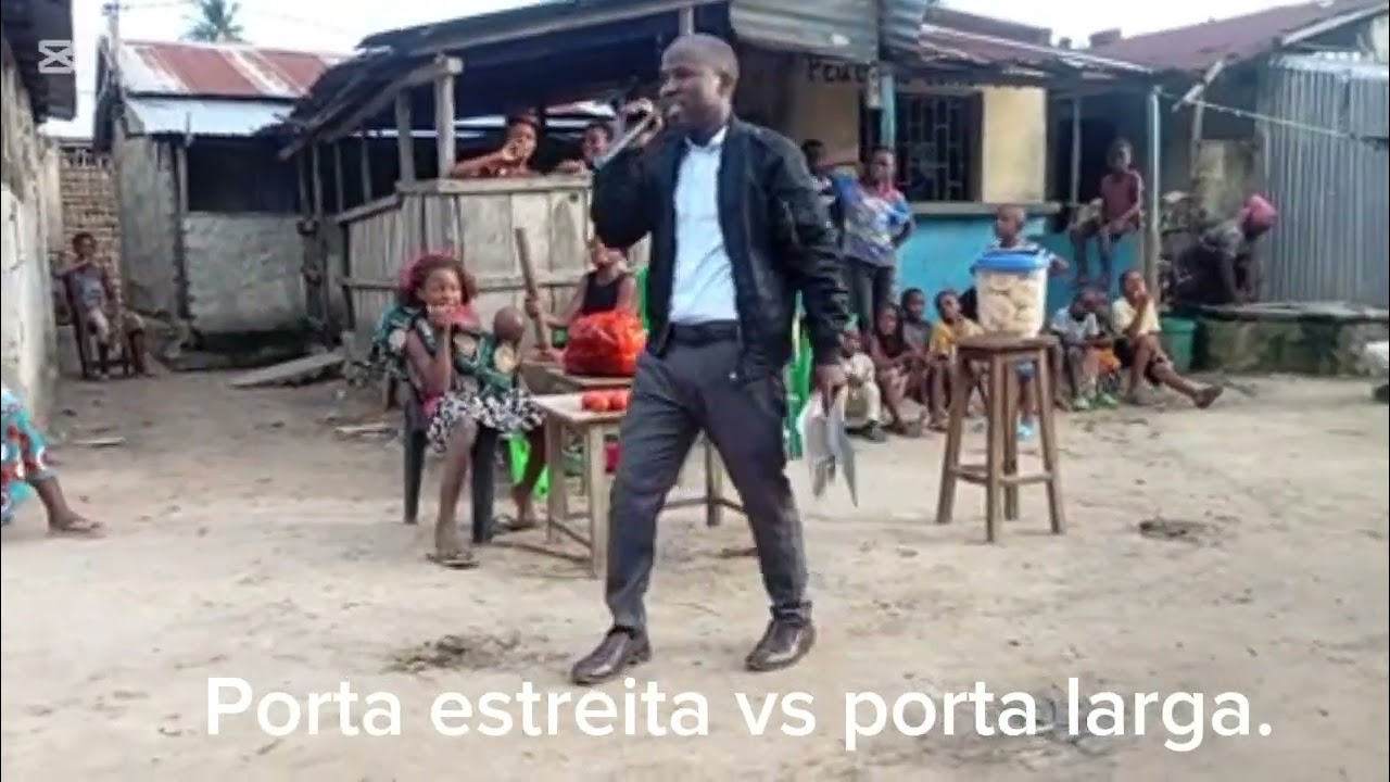 Entrai pela porta estreita, largo é o caminho que vos leva a perdição.