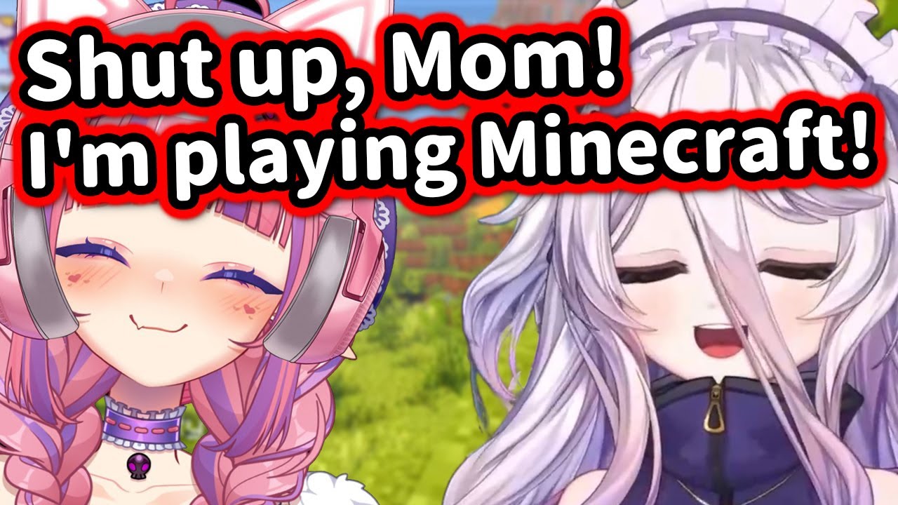 Henya and Mousey burst into laughter after discovering THE PROBLEM that their modded Minecraft has