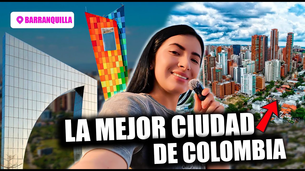 CONOCIENDO LA CIUDAD MAS AVANZADA DE COLOMBIA BARRANQUILLA, ¡parece otro Pais!