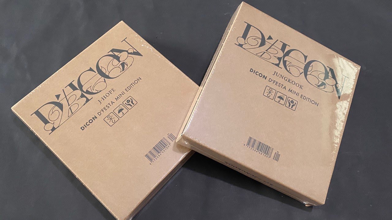 UNBOXING | Dicon D'Festa Mini Edition | J - Hope and Jungkook