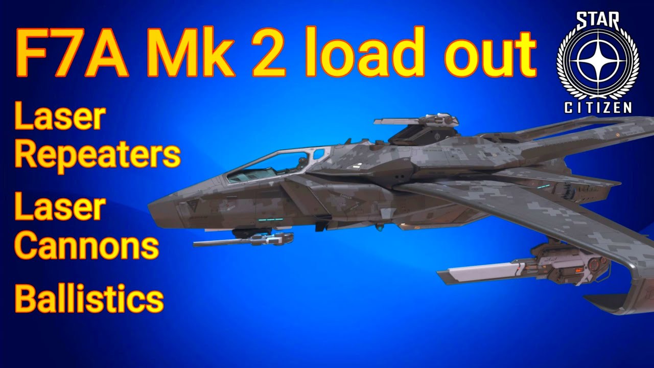 3.23.1  Hornet F7A Mk 2 load out test - Laser repeaters, laser guns, ballistics
