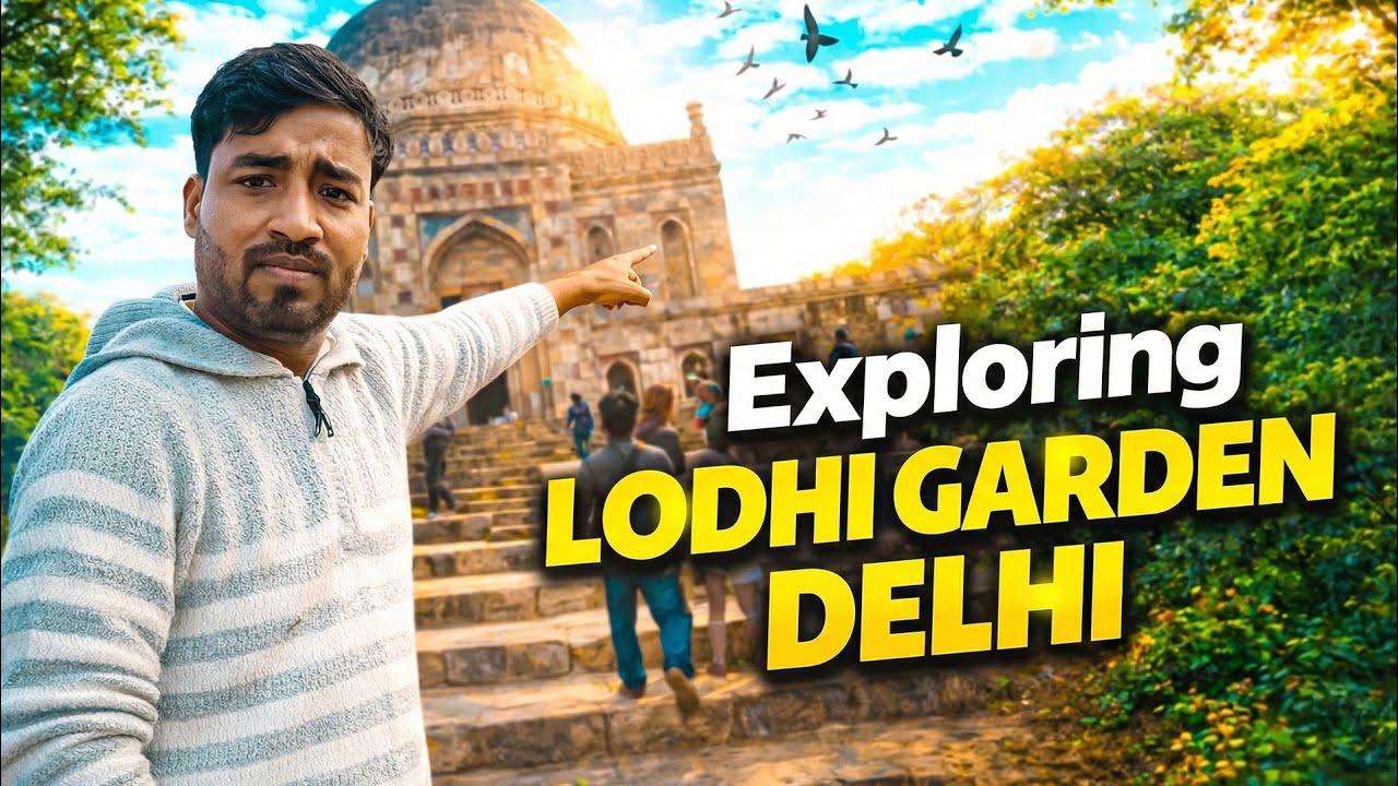 Exploring Lodhi Garden | Delhi ka Green Heaven 🌿  