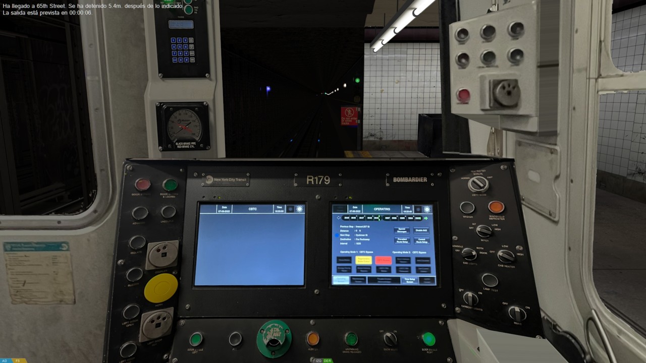 (Open bve) NYC Subway- Wall St-241St- 