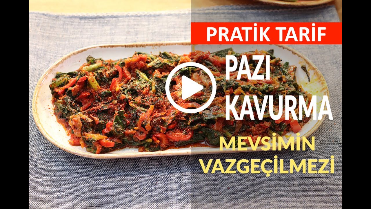 Enfes Lezzetiyle Pazı Kavurma