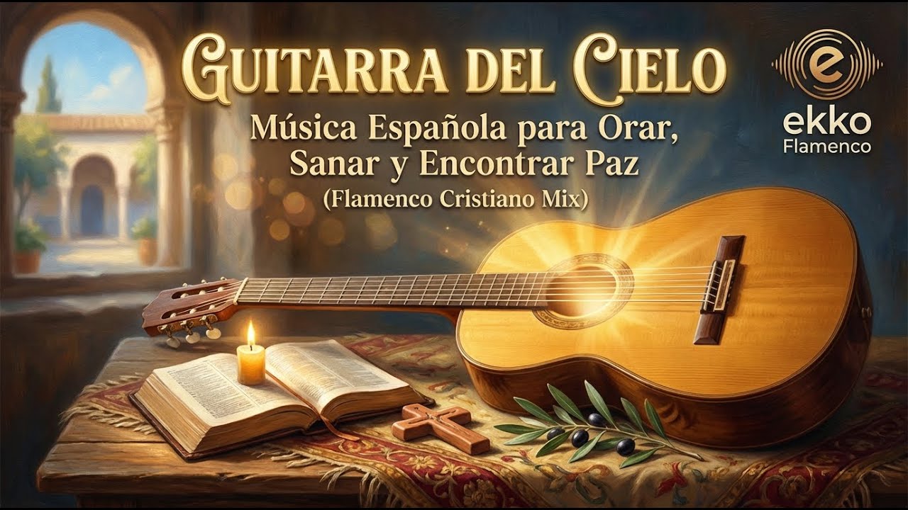 GUITARRA DEL CIELO: Música Española para Orar, Sanar y Encontrar Paz (Flamenco Cristiano Mix)