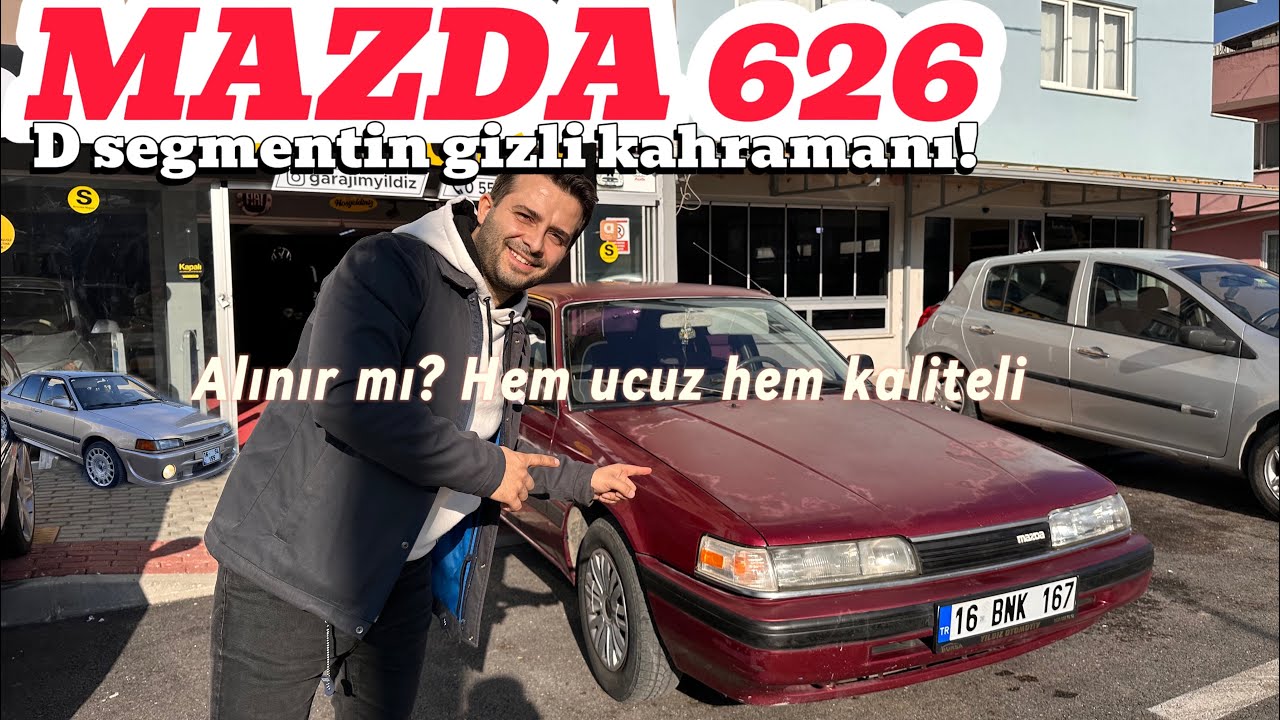 MAZDA626 alınır mı? HEM UCUZ HEM KALİTELİ! D segmentin GİZLİ KAHRAMANI!! #mazda #car