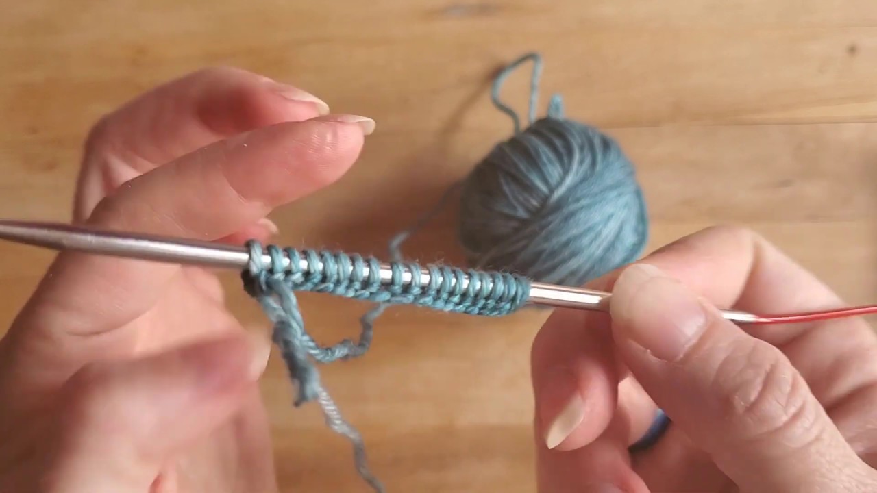 Montage à l'allemande (German Twisted Cast On) - Tutoriel Tricot