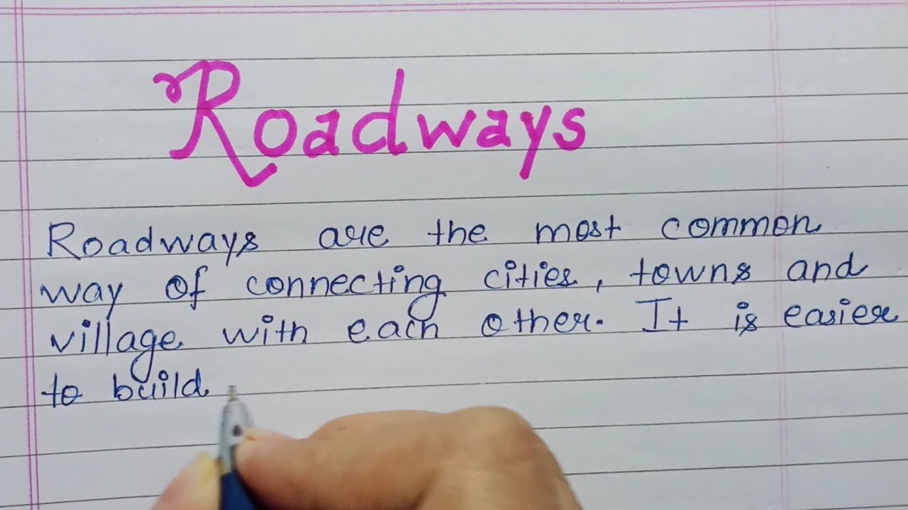10 lines on Roadways in English|Essay on Roadways in English|Few lines on Roadways|Essay on Roadways