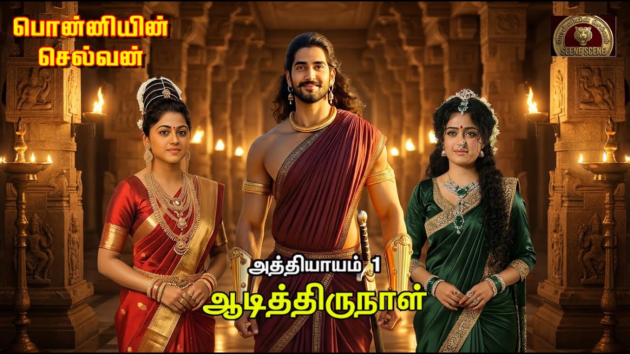 👉 பொன்னியின் செல்வன் | அத்தியாயம் 1 – ஆடித்திருநாள் | Tamil Storytelling | Seene Scene