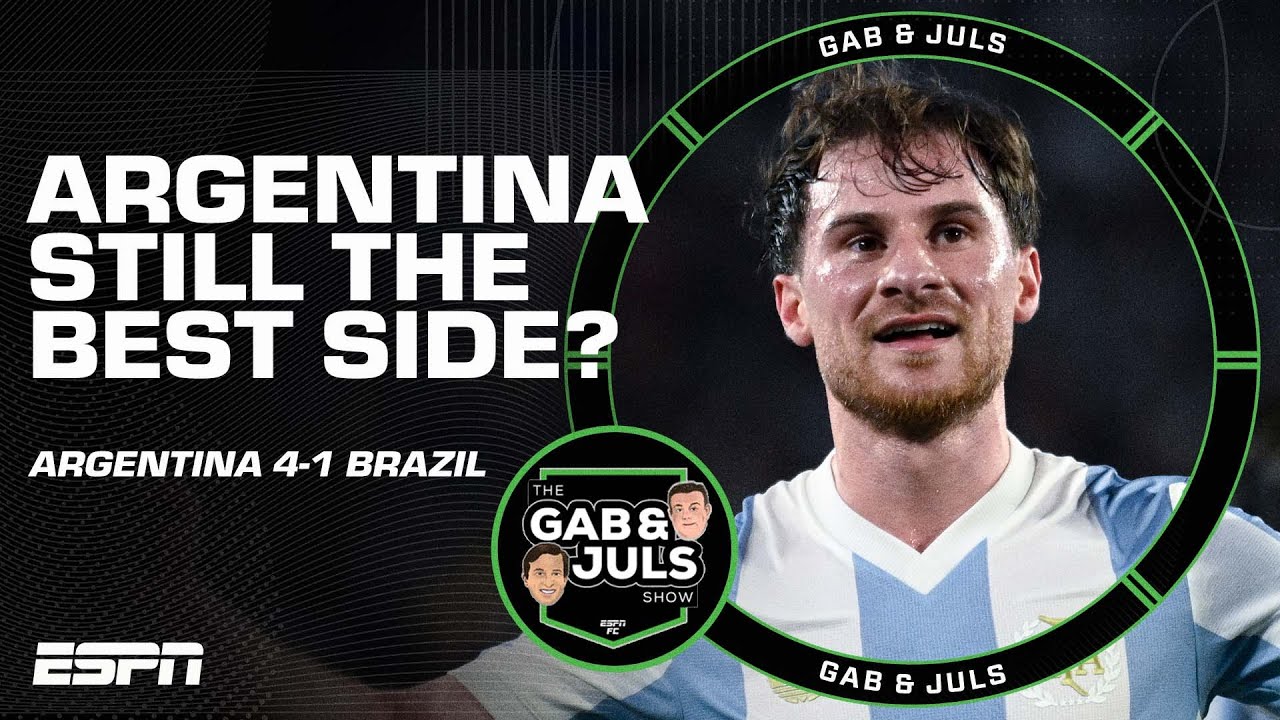 Are Argentina the World Cup team to beat after demolishing Brazil? 🇦🇷 | ESPN FC