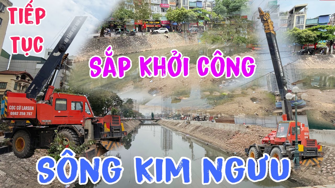Sông Kim Ngưu Mới Nhất Nước trong veo Sắp Khởi Công Theo Sông Tô Lịch Hà Nội