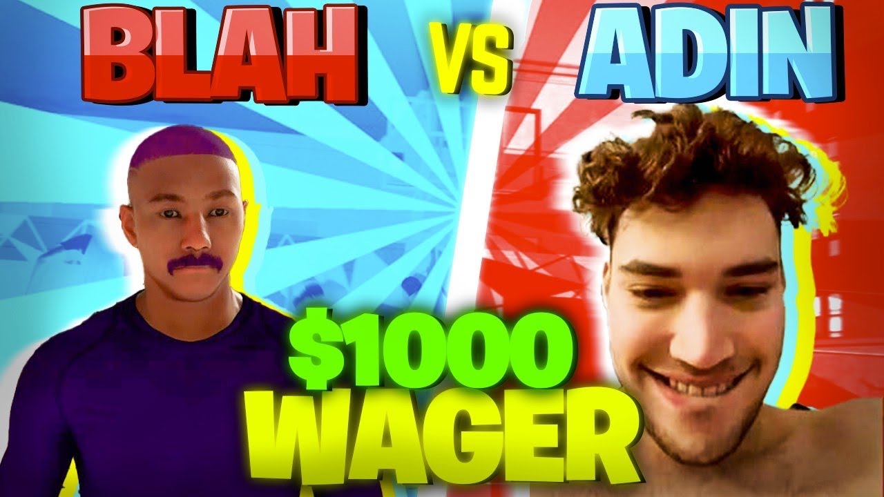 $500 WAGER BLAH VS ADIN IN NBA 2K21 (CRAZIEST WAGER)