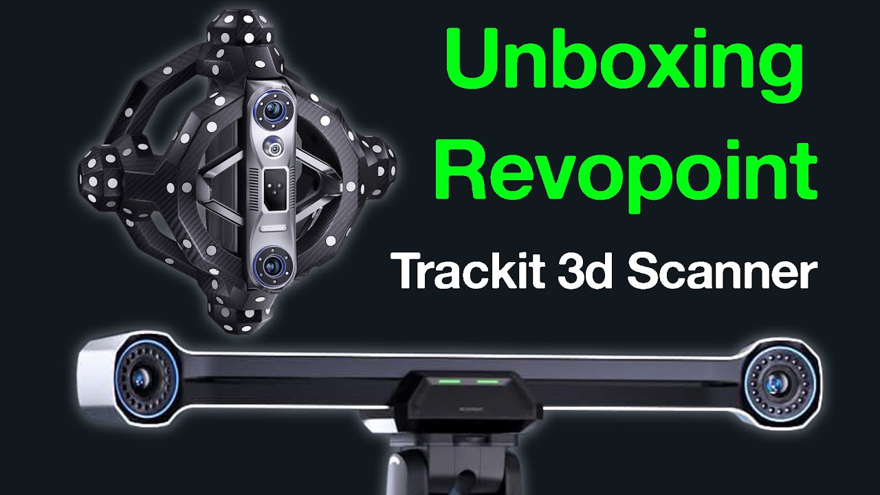 I bought Revopoint's latest 3D Scanner - Trackit Full Unboxing #revopoint #trackit #3dscanning