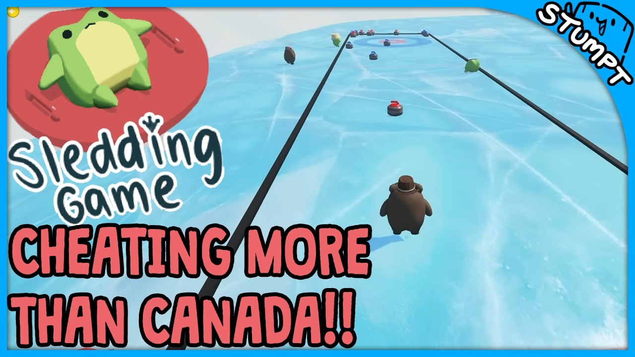 Cheating at Curling - Sledding Game (Demo Gameplay)