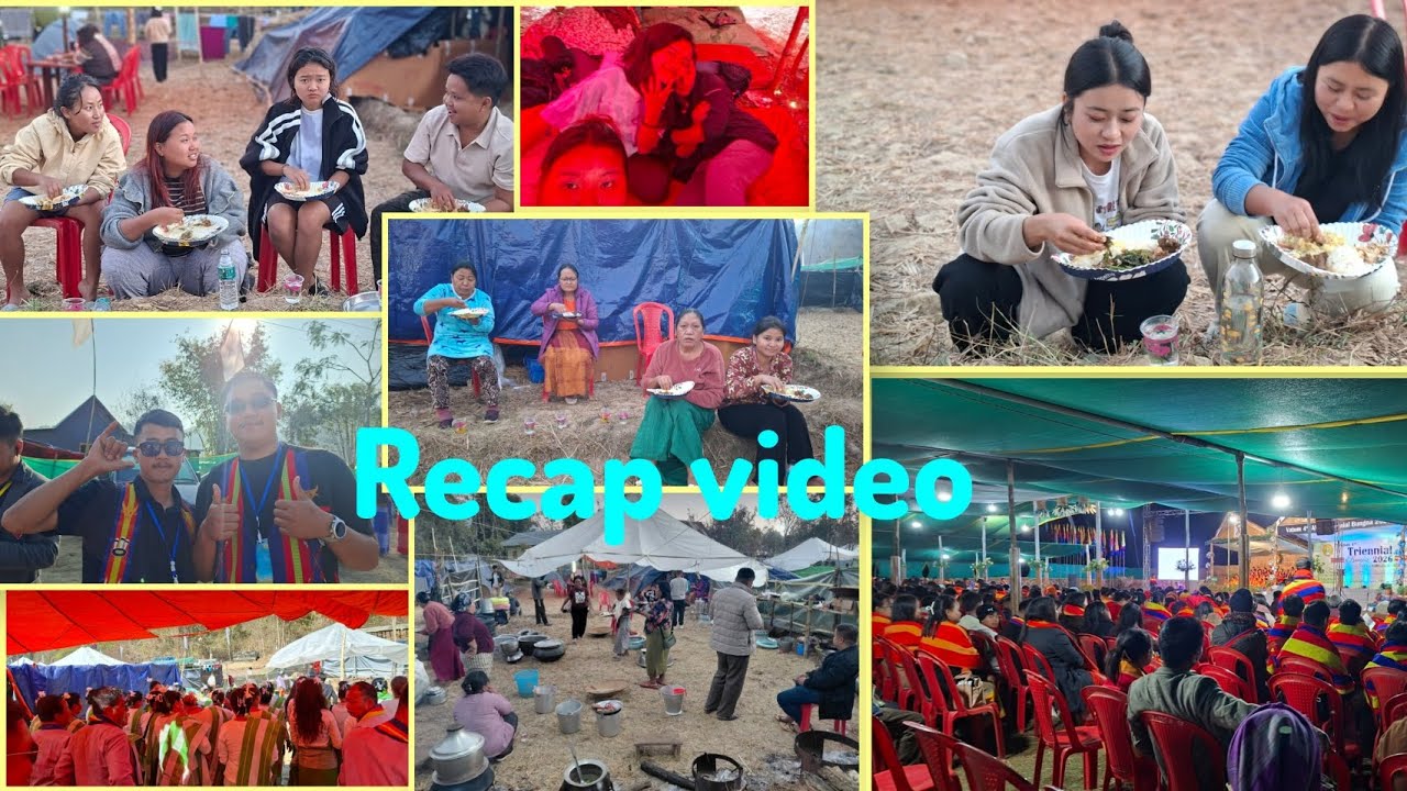 My recap video//short recap vlog//Memories//Triennial Bungna 2026// 5-02-26 to 9-02-26