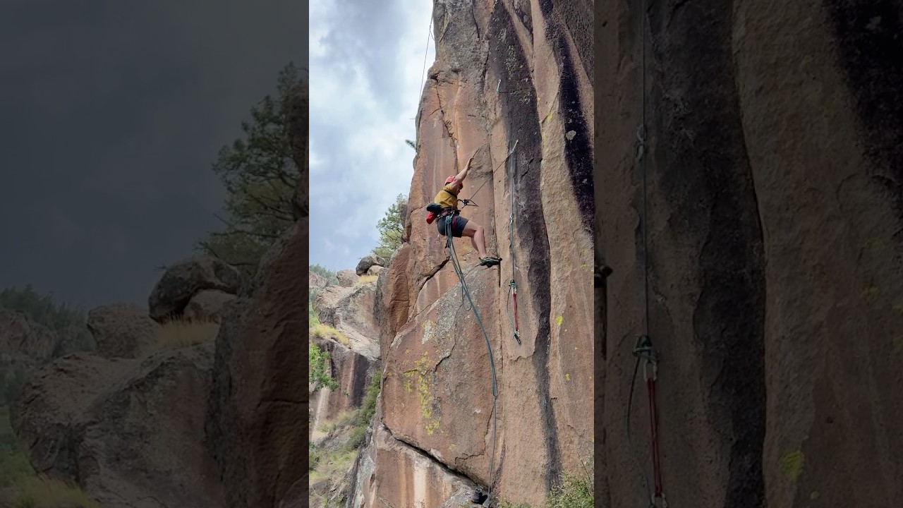 This kind of Lead Rope Solo Fall is Extremely Harsh!
