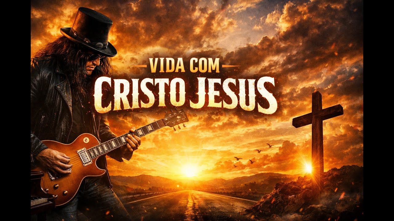 Vida com Cristo Jesus | Rock Gospel Épico com Piano e Solos Profundos