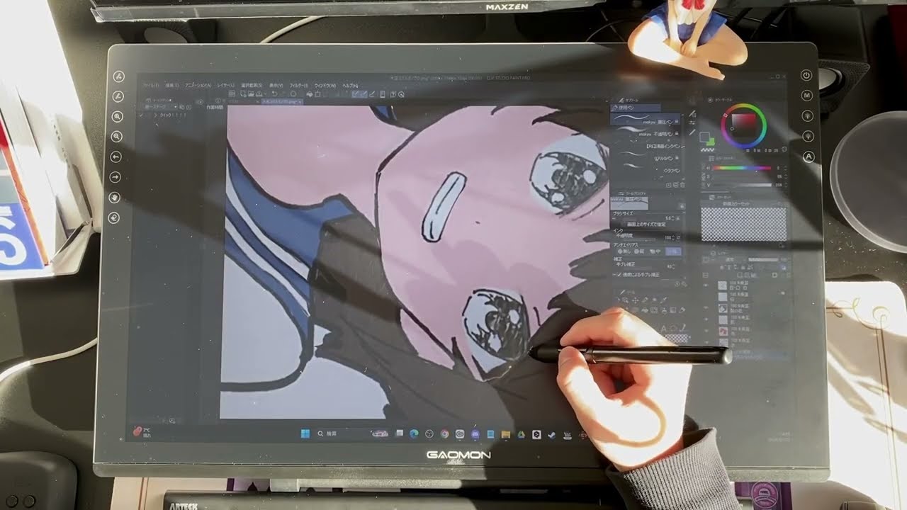 ONE HOUR WORKING VIDEO【１時間作業用動画】〜スバちゃんのカラー&背景作画〜