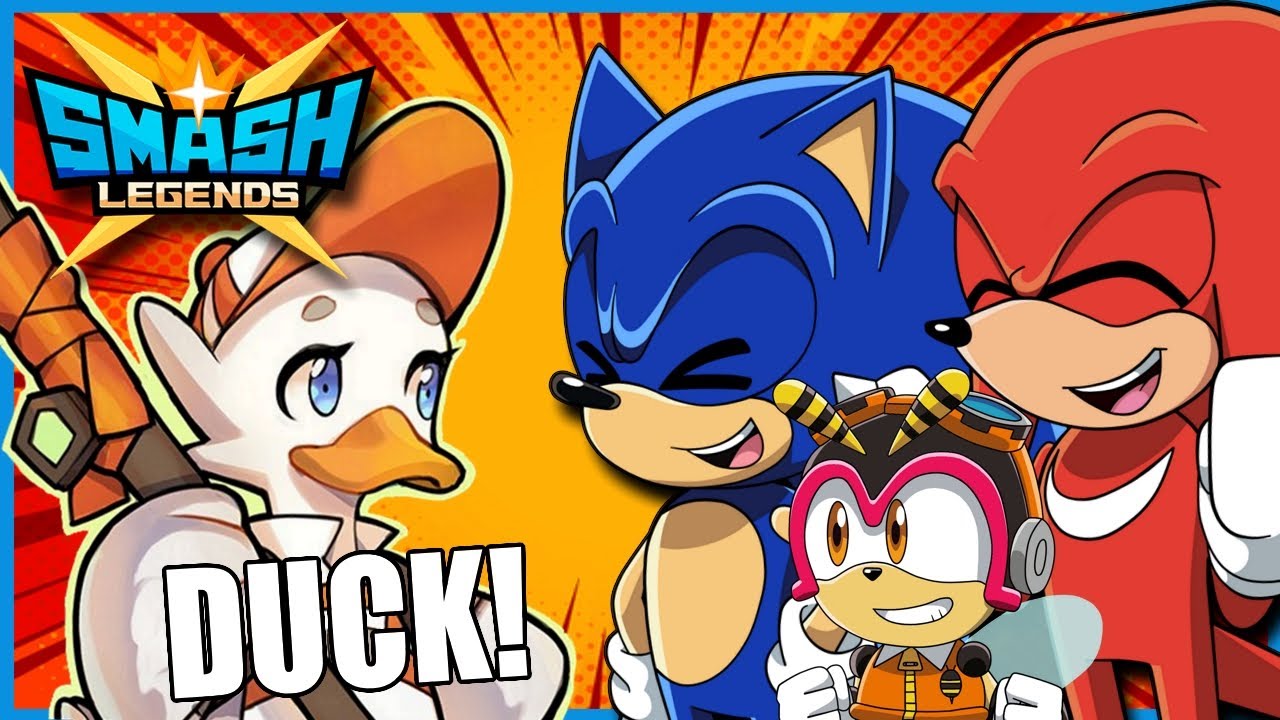 LET'S SMASH!! Sonic, Knuckles and Charmy Play SMASH LEGENDS!