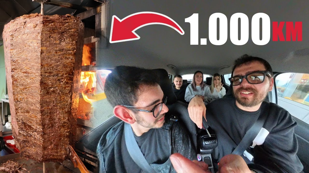 AVRUPA’NIN EN İYİ DÖNERİ İÇİN 500KM | Ferhat Döner