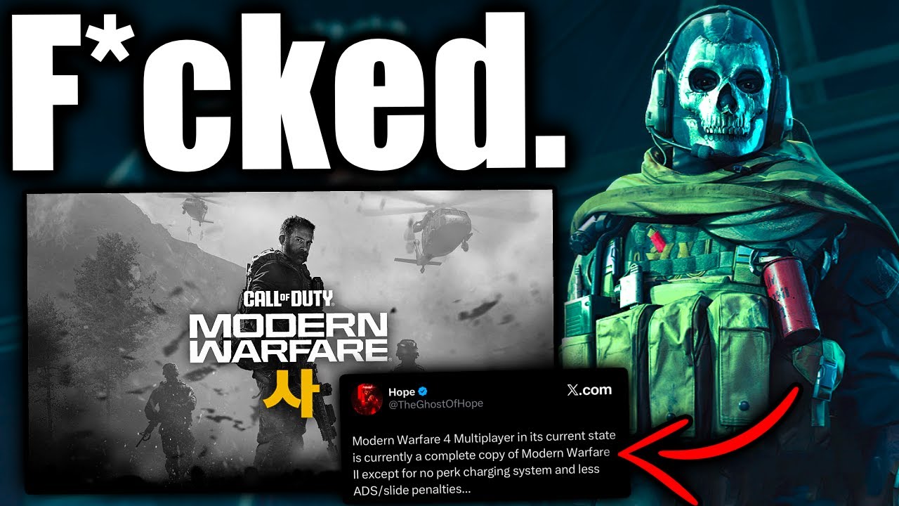 GOD AWFUL News for Modern Warfare 4...