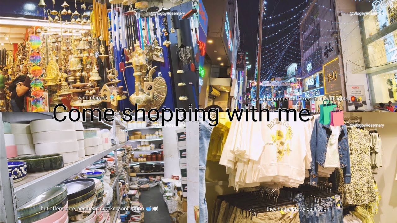 Spend an evening shopping with me 🛍️| walking tour of comercial street 🏬 | @VlogbyRosemary 